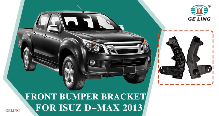 Isuzu D-max 2013 Black Front Bumper Bracket Isuzu D-max 2013 Black Front Bumper Bracket
