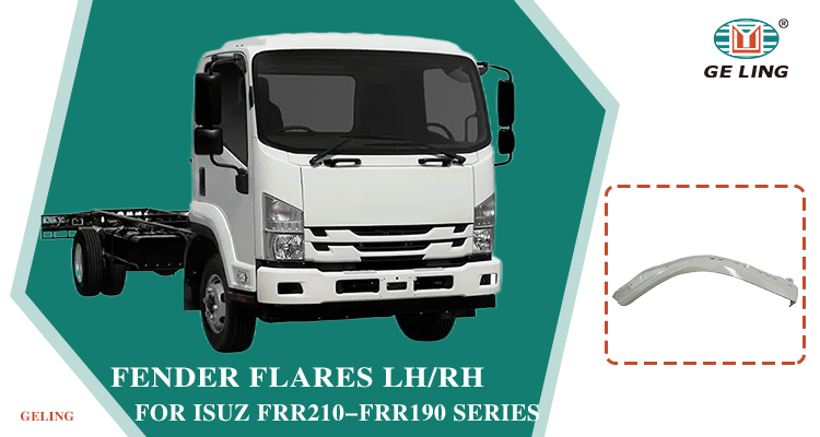 Isuzu Frr210 Frr190 Chrome Fender Flares