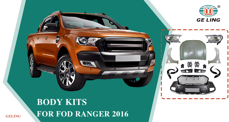 Ford Ranger T6 2012 Update to T8 Body Kits