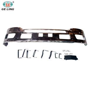 GELING Chrome Short Front Bumper For Isuzu 700p Npr Nkr Elf Nqr