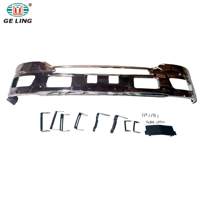 GELING Chrome Short Front Bumper For Isuzu 700p Npr Nkr Elf Nqr