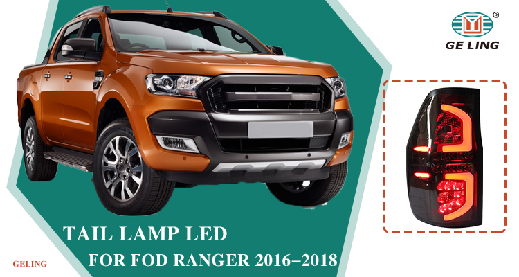 Modificated Led Rear Light for Ford Ranger 2014-2017