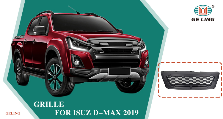 Isuzu Dmax 2019 Black Grille