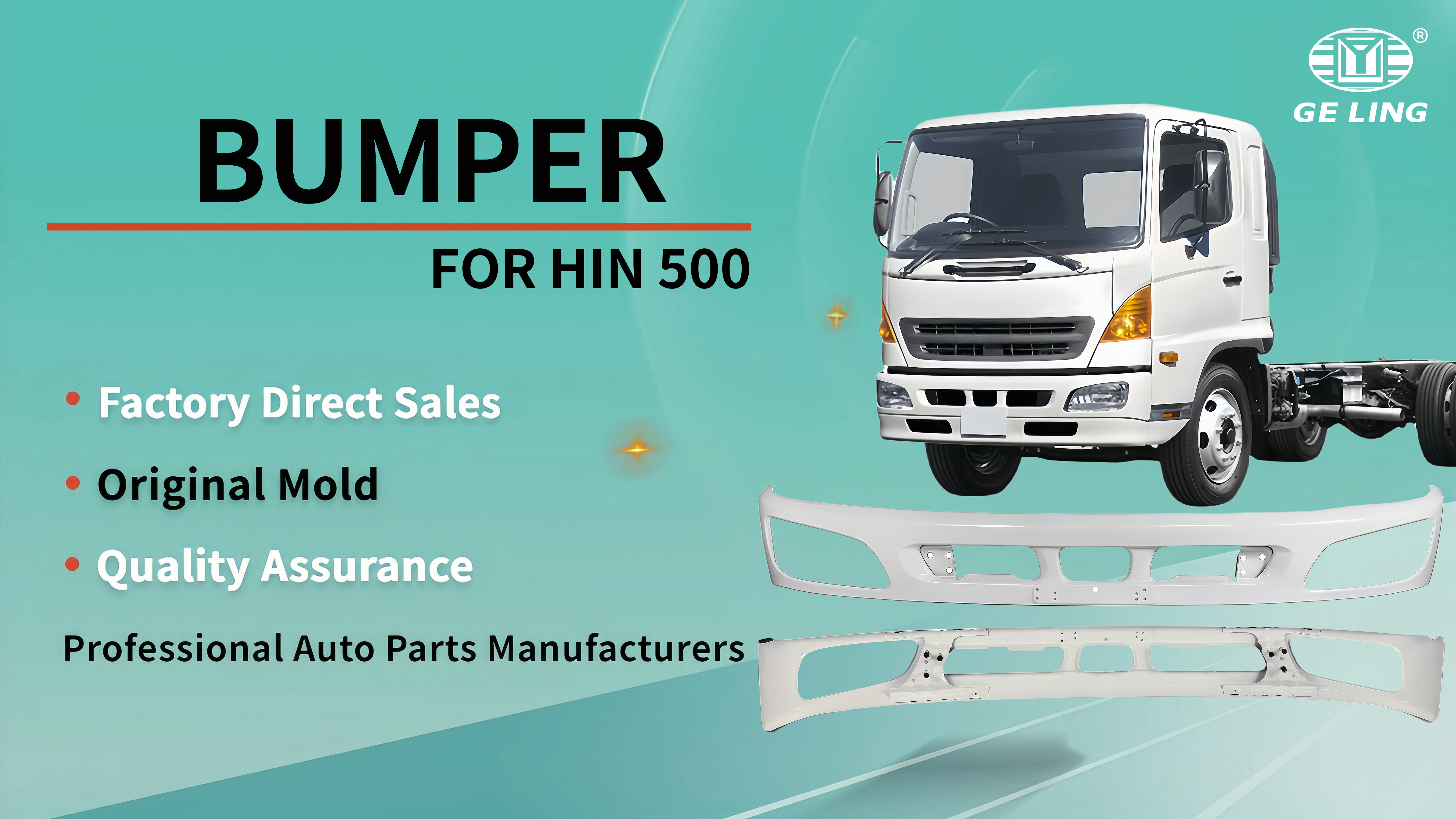 Hino 500 Front Bumper S5210-19003