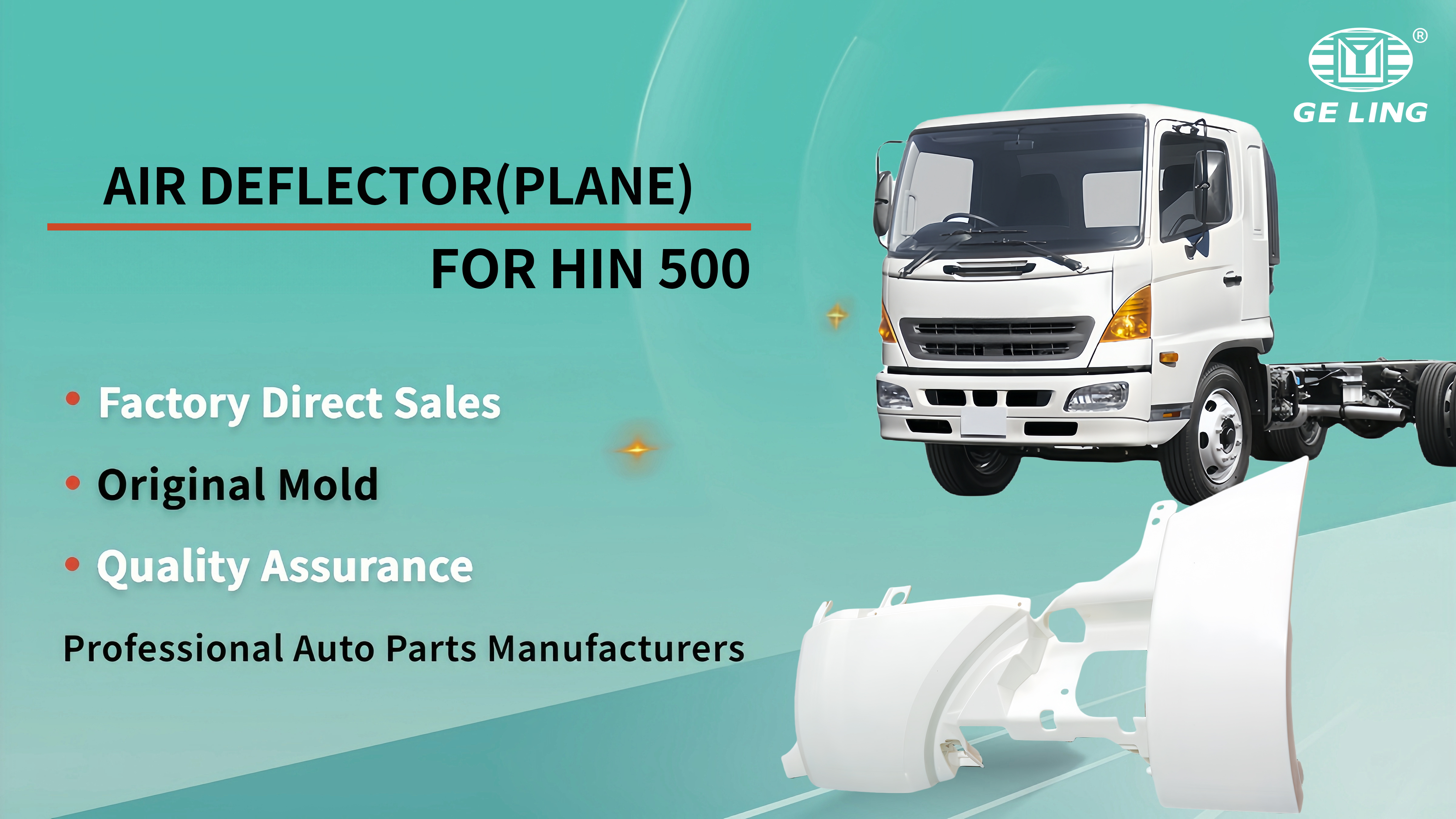 Plane Corner Bumper For Hino 500