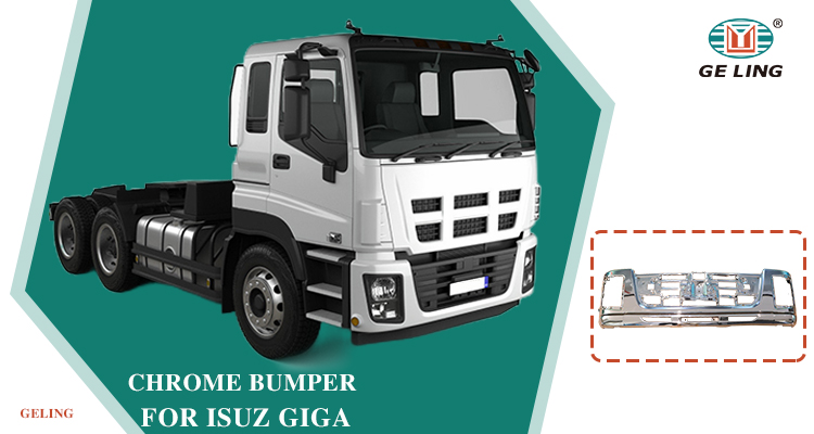 Chrome Pumper for Isuzu Giga
