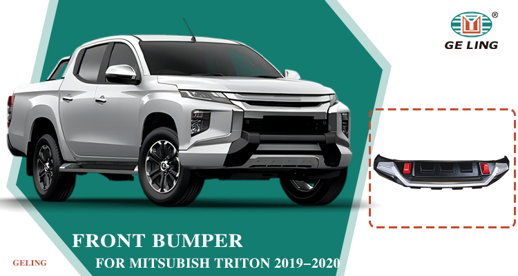 Lower Front Bumper Guard For Mitsubishi Triton L200 2019