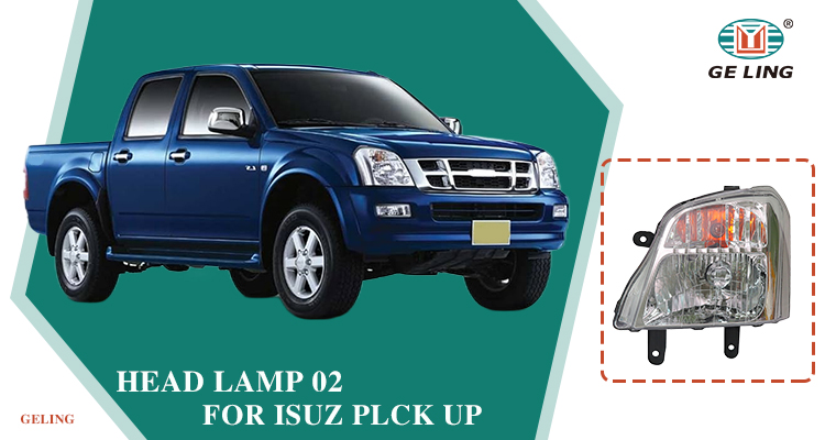 Lámpara de cabeza 8972374952 8972374962 para Isuzu DMAX 2002