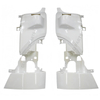 White Plastic Air Defector Corner Bumper For Hino 500