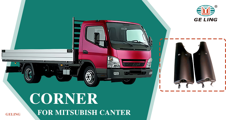 Mitsubishi Fuso Canter Iron Black Corner Bumper