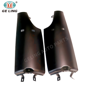 Iron Black Corner Bumper For Mitsubishi Fuso Canter 2005 - 2011