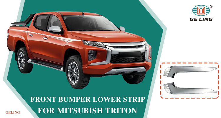 Front Bumper Lower Strip for Mitsubishi Triton L200 2019