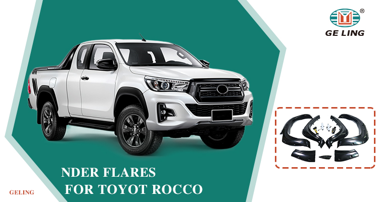 Toyota Hilux Rocco 2019 Fender Flares
