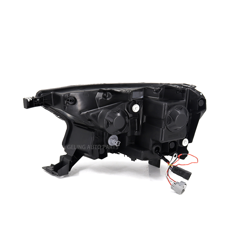 Red Black LED Projector Headlight for Ford Ranger 2014-2017