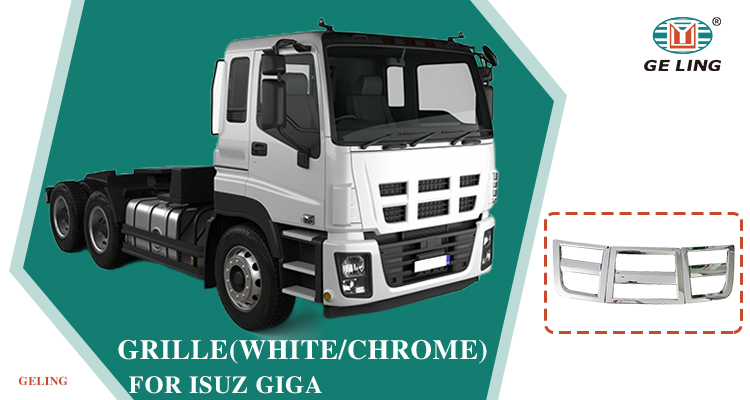 Chrome Grille pour Isuzu Giga 2012