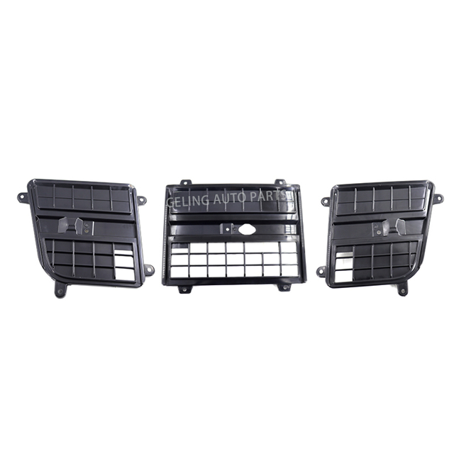 Black Grille Basic With Three Parts Radiator For Isuzu Giga Cxz Cxm