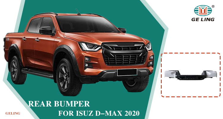 Isuzu dmax 2020 Chrome Rear Bumper