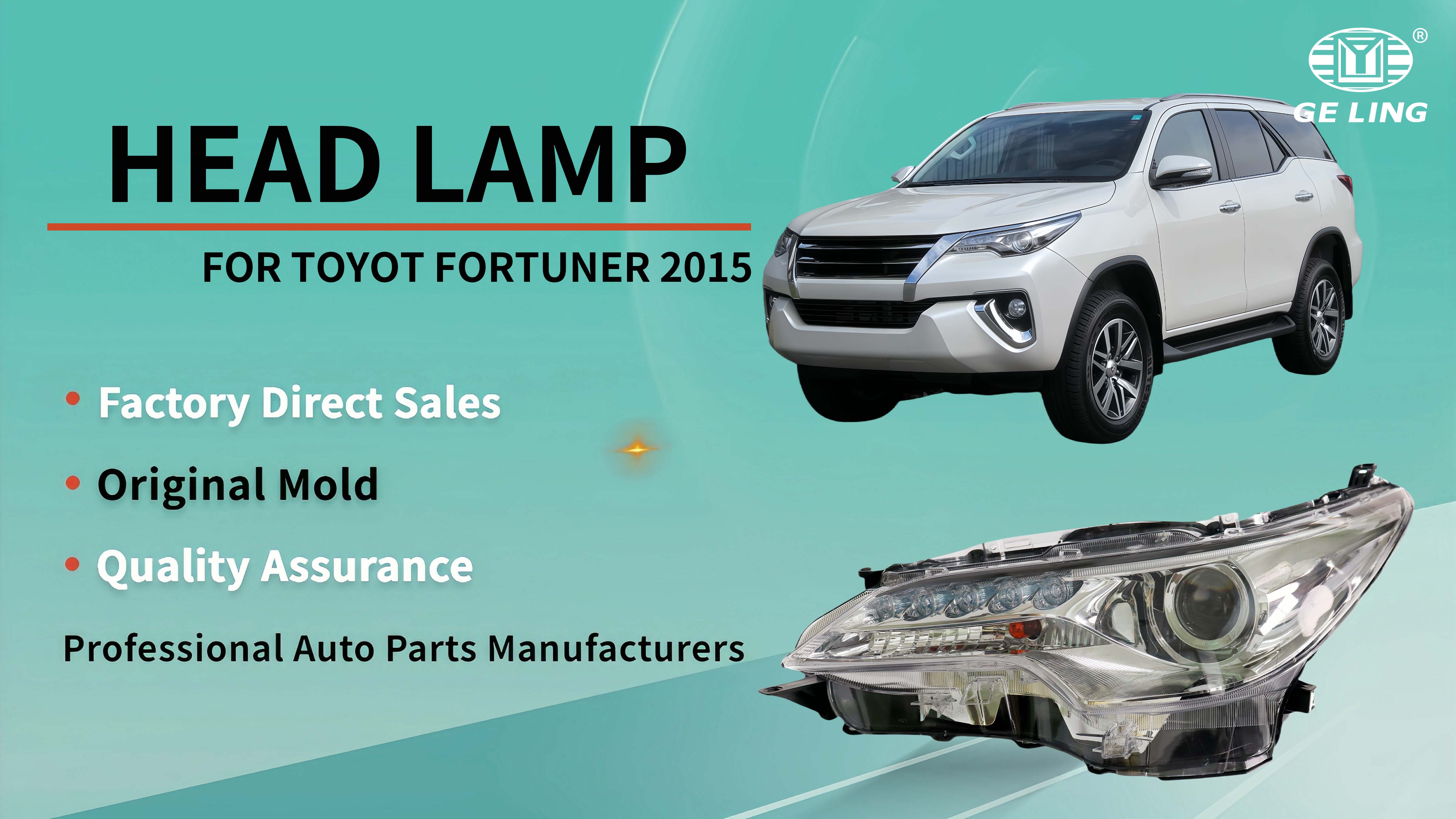 Toyota Fortuner 2015 Tail Lamp