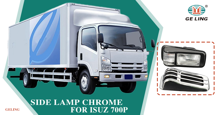 Isuzu 700p Chrome Side Lamp Cover