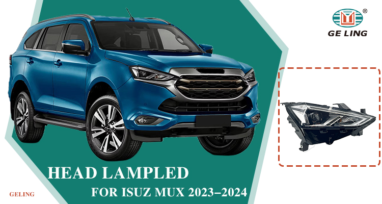 Lâmpada da cabeça 8983287692 8983287702 para Isuzu Mux 2023