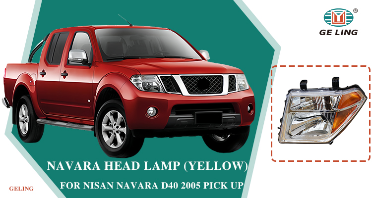 Head Lamp For Nissan Navara Np300 D40 2005