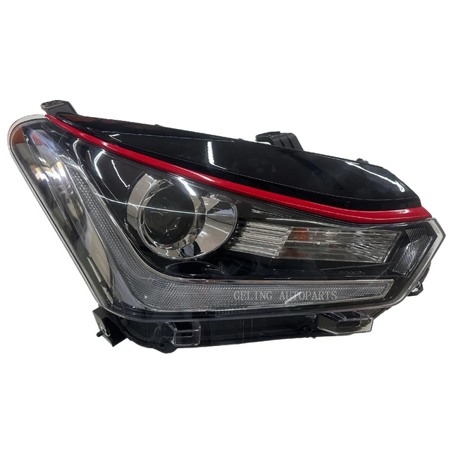 Black Trim LED Headlight With Projector Lens for Isuzu Dmax GT 2018 2019