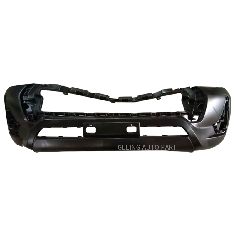 Black Front Bumper For Toyota Hilux Revo 2016 Upgrade 4WD 2021 2022 2020