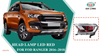 Mustang Style Red Black LED Projector Headlight for Ford Ranger 2014-2017