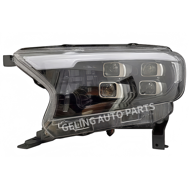 4 phares de projecteur LED d'objectif pour Ford Ranger 2014-2017