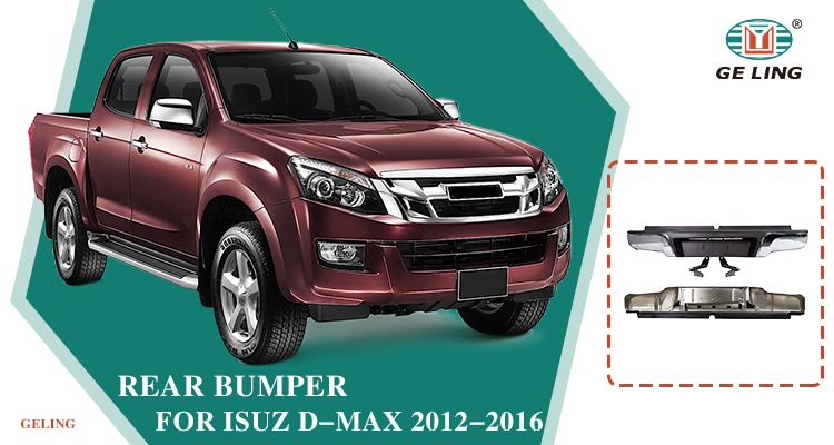Isuzu Dmax 2014 Rear Bumper
