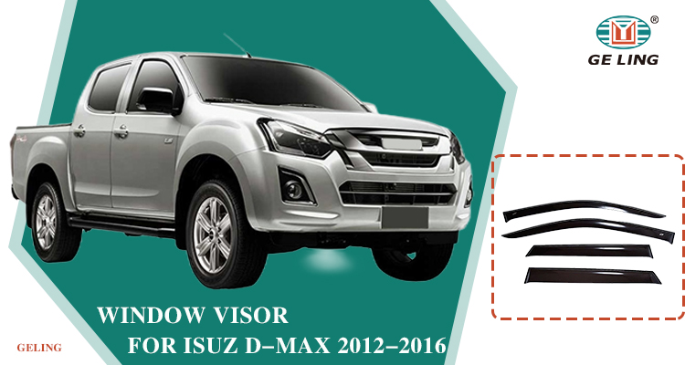 Isuzu Dmax 2012-2016 Window Visor