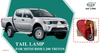 Красный хвостовой свет для Mitsubishi L200 Triton 2005