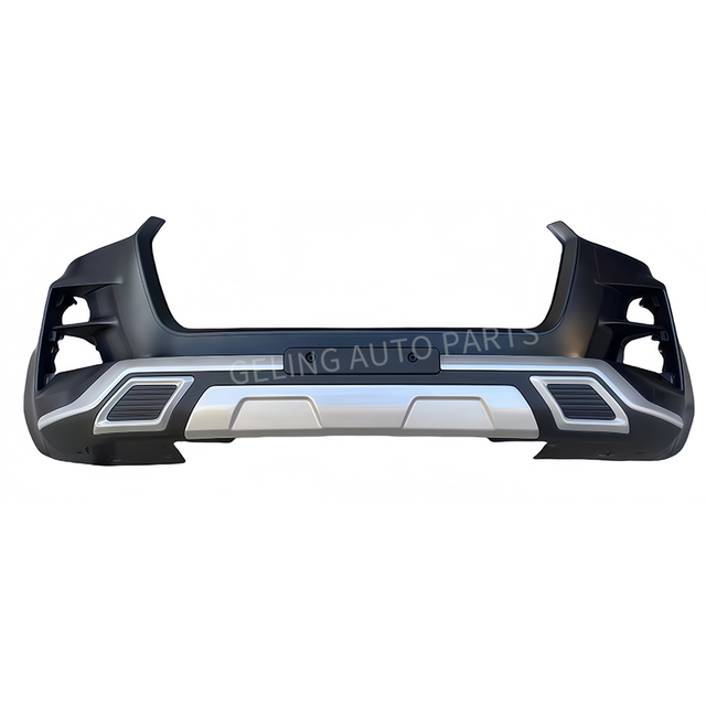 ABS Plastic Black Silver Front Bumper Guard For Isuzu Dmax 2020