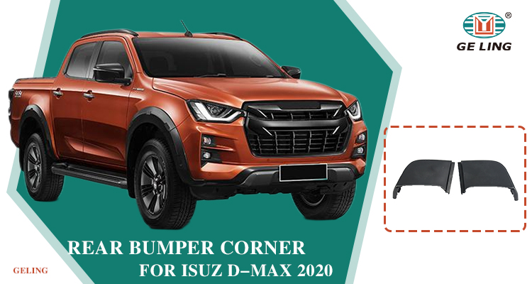 Piccolo angolo del paraurti posteriore per Isuzu dmax 2020