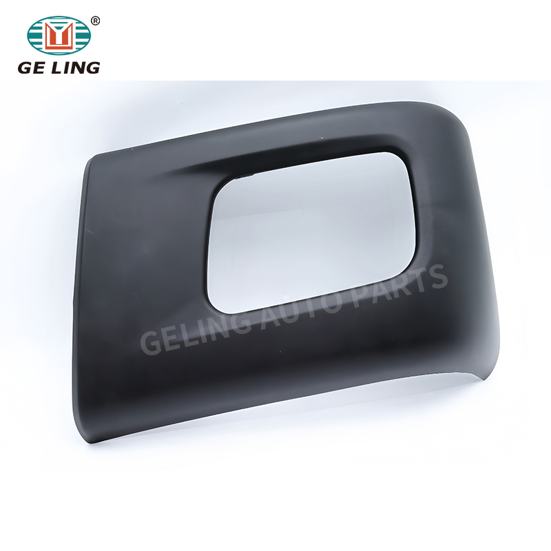 Black Wide Long Bumper Corner With Hole For Mitsubishi Canter Fuso 2012