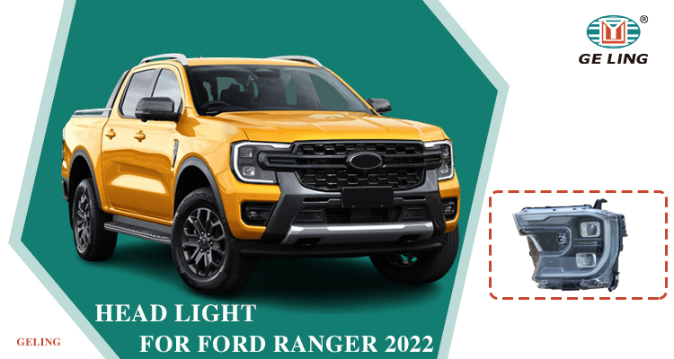 Lámpara de cabeza LED para Ford Ranger 2022 T9