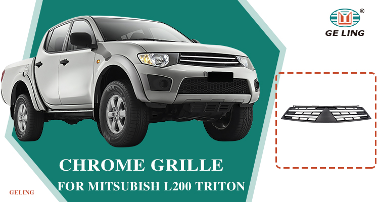 Chrome Grille For Mitsubishi Triton L200 2010