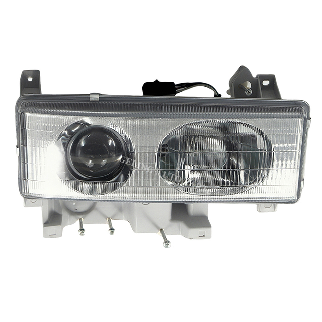 Lampu depan dengan proyektor 214-1137 untuk Mitsubishi Canter 1996