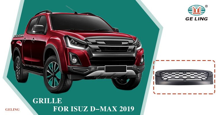 Black Grille For Isuzu Dmax 2019