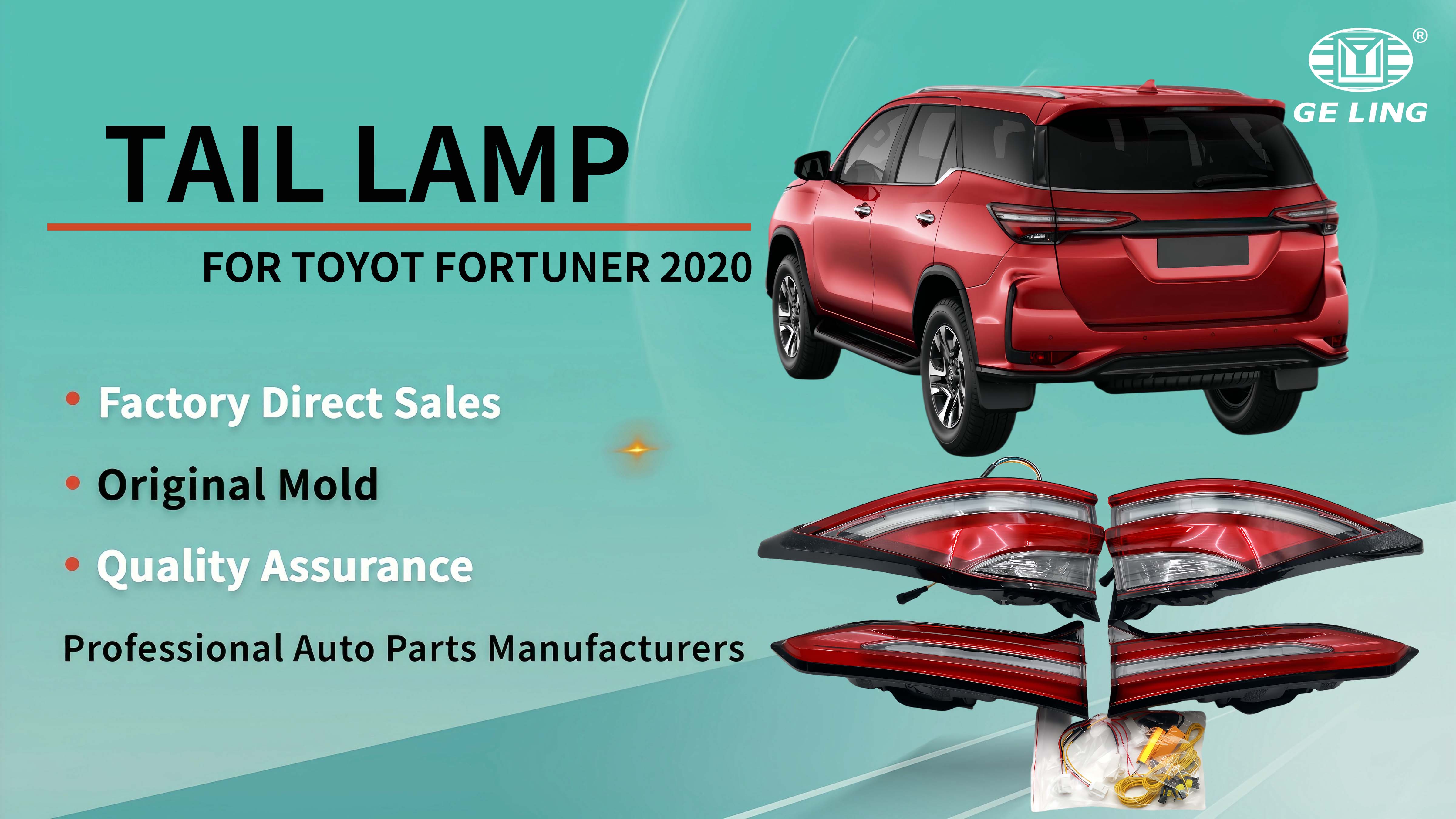 Toyota Fortuner Legender 2020 LED Tail Lamp