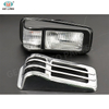 Chrome Side Lamp Cover For Isuzu 700p Elf Npr Nqr Nlr Across