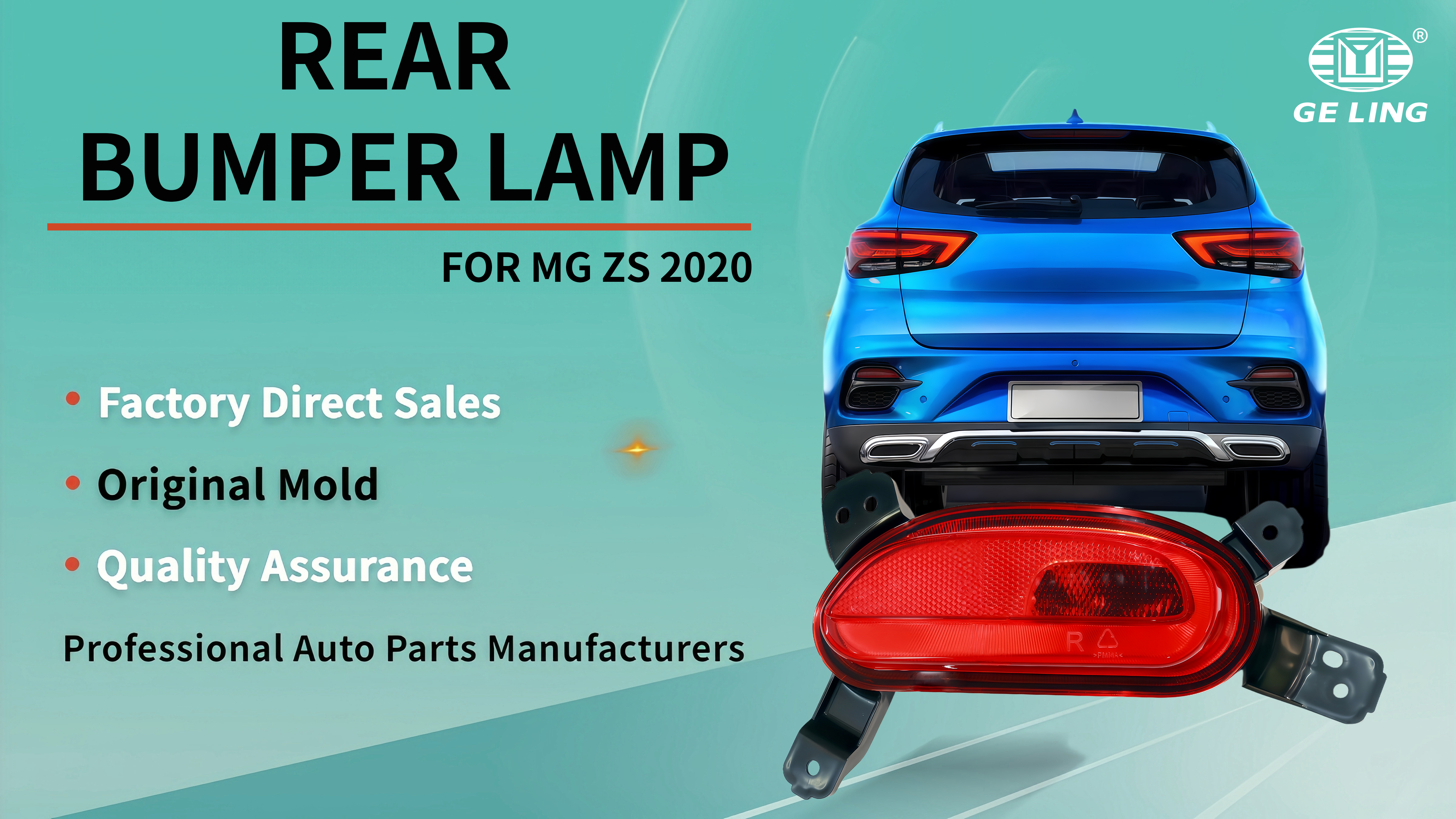 MG ZS 2020 2021 Rear Bumper Light