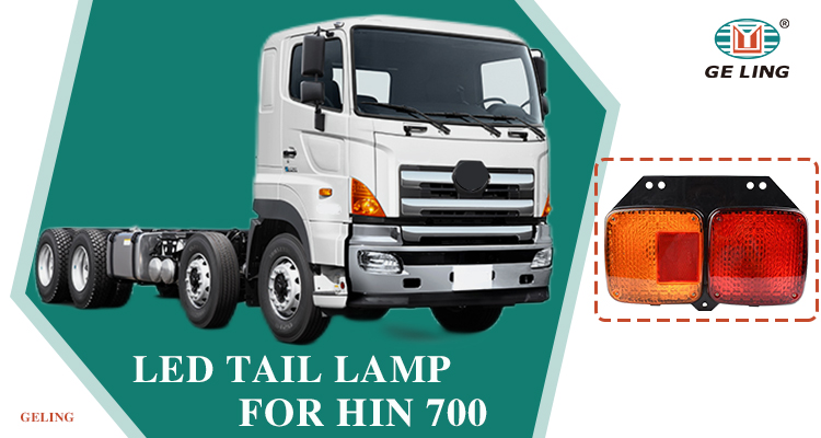 LED Taillight For Hino 700