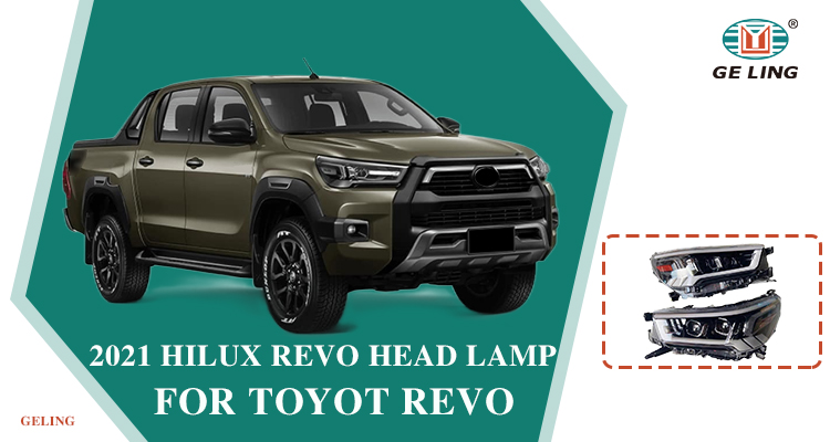 Lâmpada de cabeça para Toyota Revo 2021