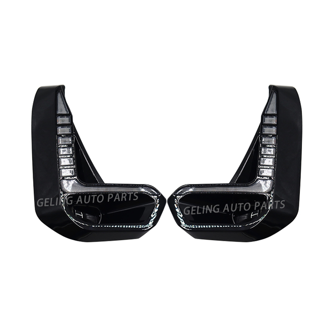 Fog Light Cover With Day Running Lamp For Toyota Hilux Revo 2021