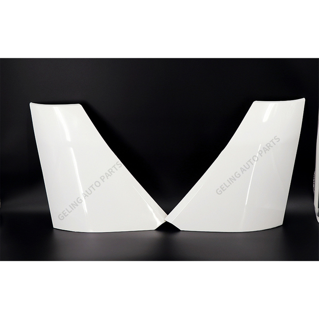 Chrome or White Corner Bumper Plane 5381437160A0 5381337160A0 For Hino 300 Wide