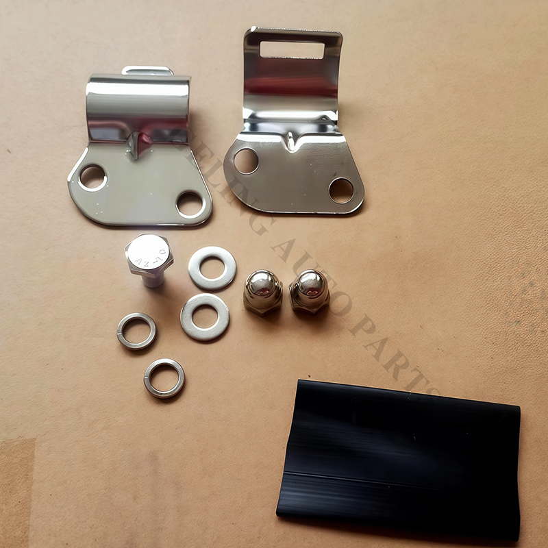 Chrome Long Mirror Bracket For Mitsubishi Fuso Canter 2005