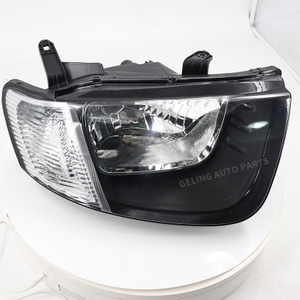 Single Cabin White Head Lamp for Mitsubishi L200 Triton 2005