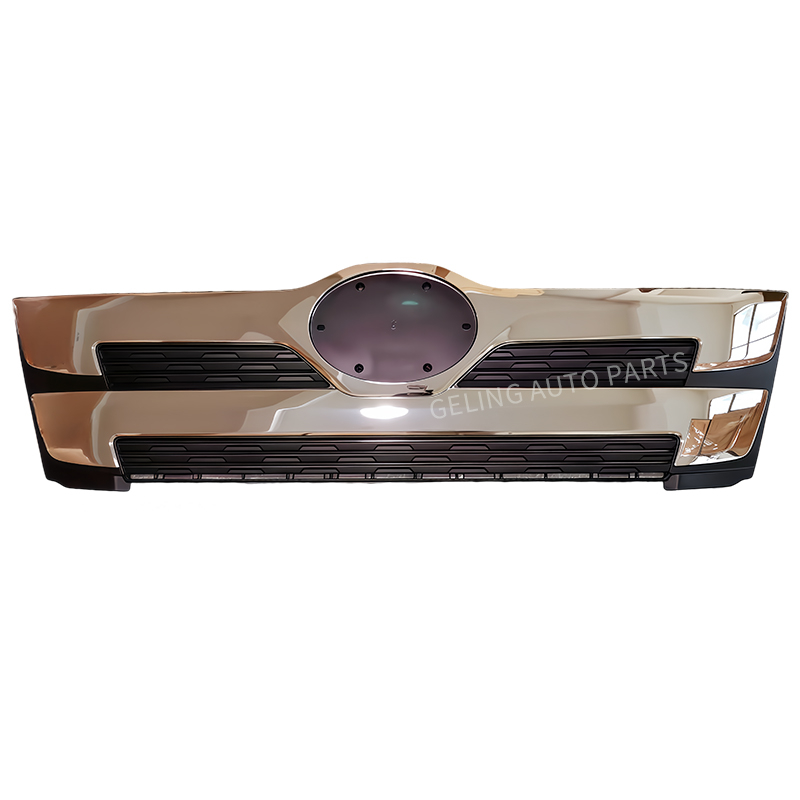 Black and Chrome Front Grille For Hino Dominator 500