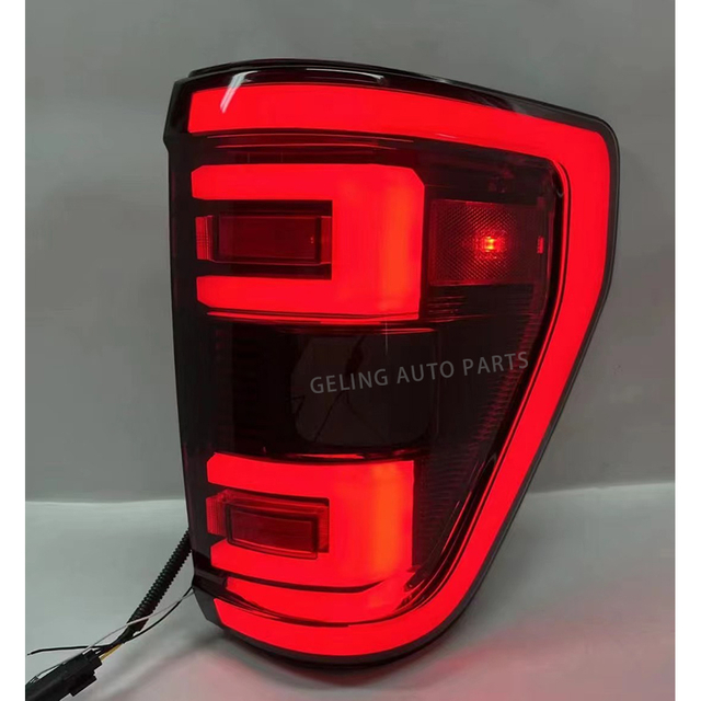 Smoked LED Tail Light For Ford F150 2021 - 2022